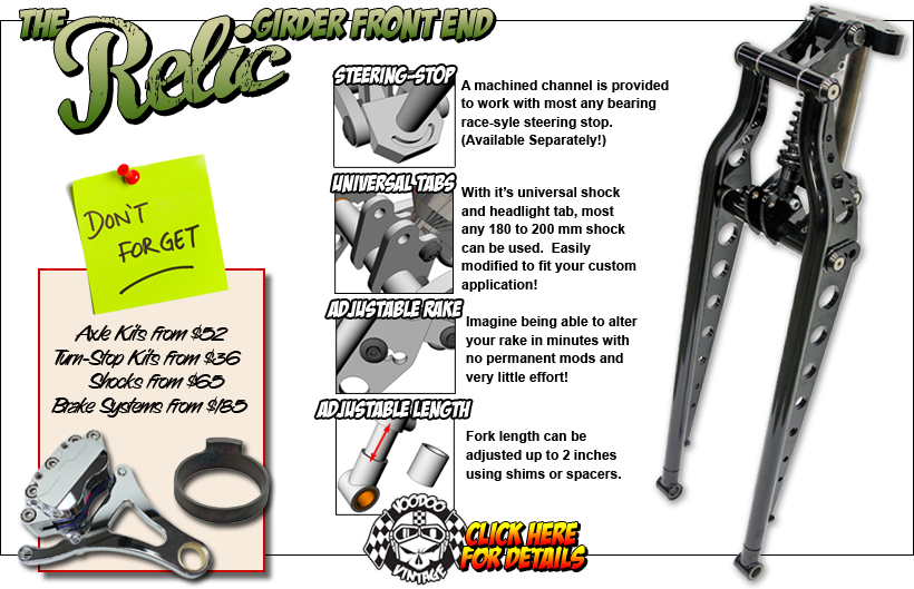 Harley girder front deals end