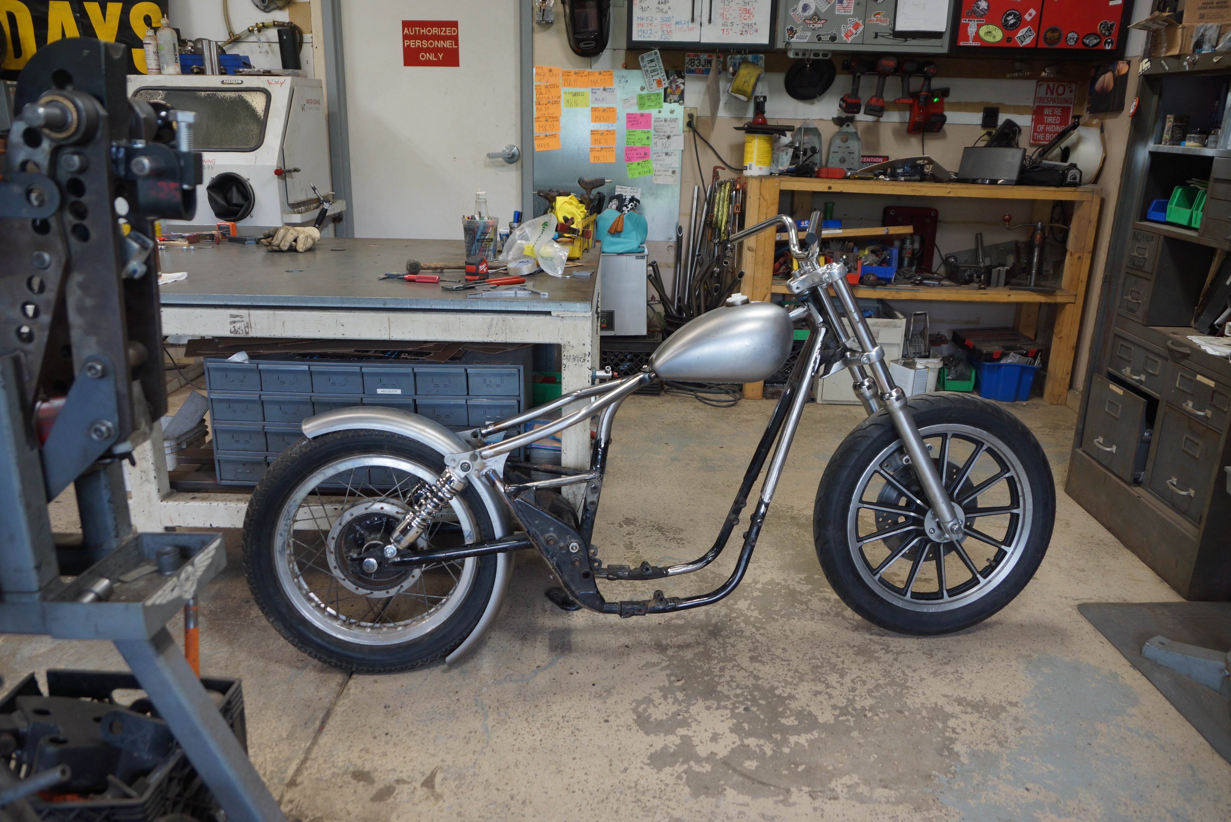 Voodoo vintage xs650 hardtail sales
