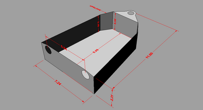 Yamaha XS650 Electronics Tray