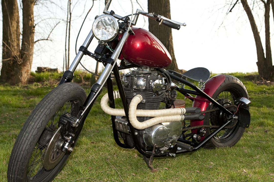Voodoo Vintage MK21 Hardtail is specifically designed for the Yamaha XS650